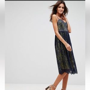 ASOS midi dress